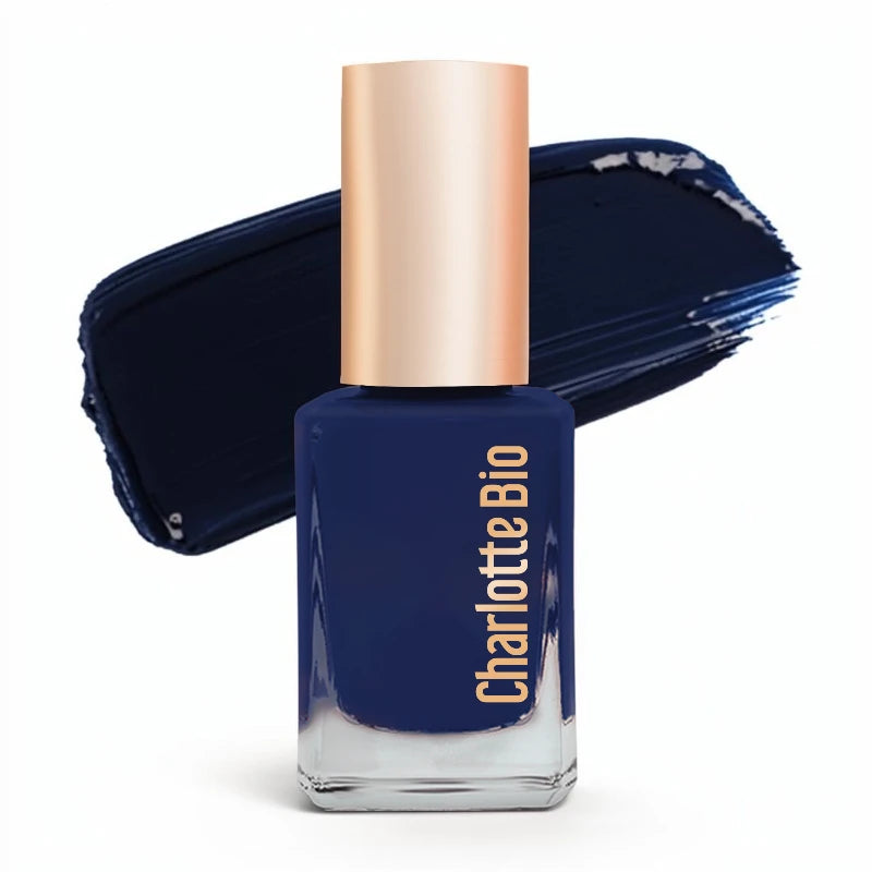Charlotte Bio - Vernis à ongles bleu nuit 10ml