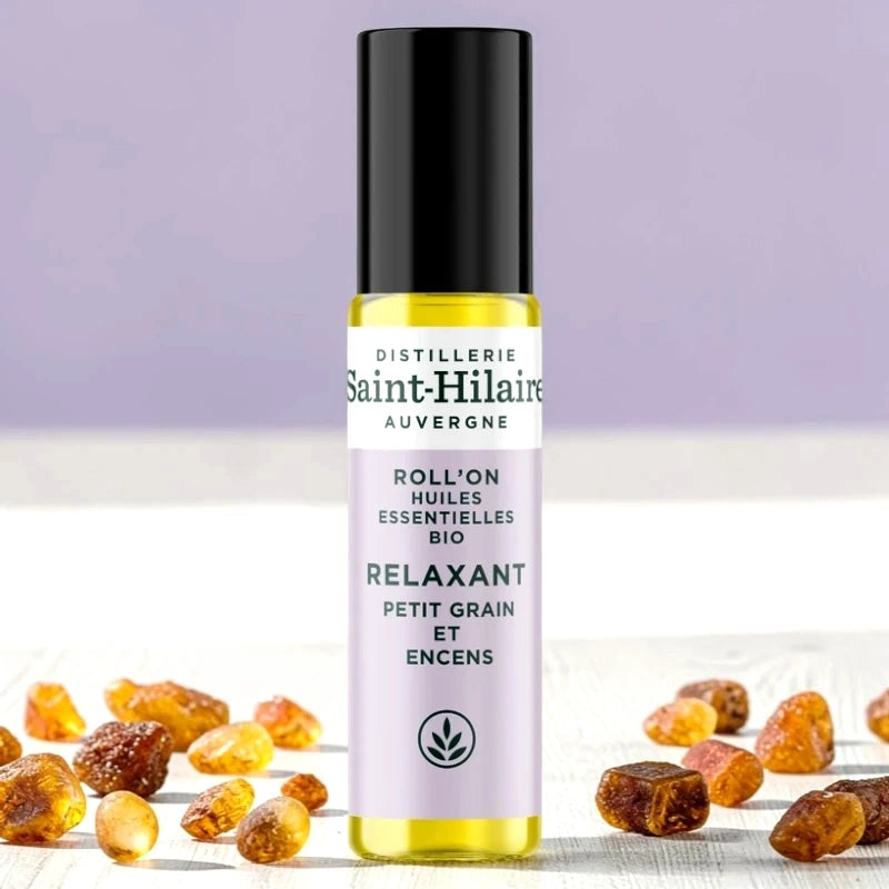Roll-on relaxant petit grain & encens BIO