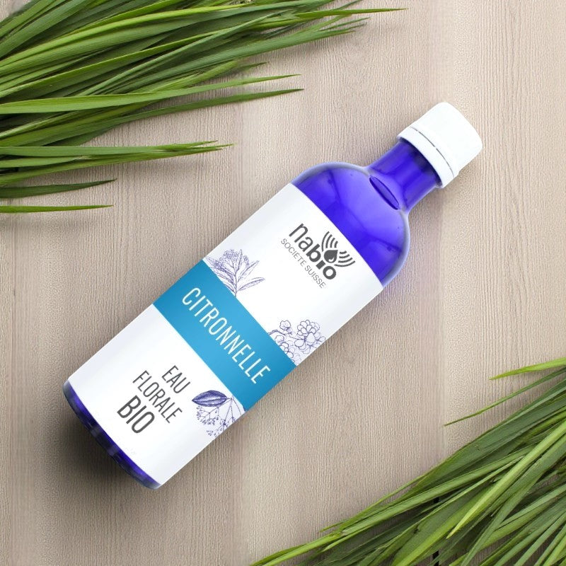 Bio-Zitronengrasblütenwasser – 200 ml – Nabio