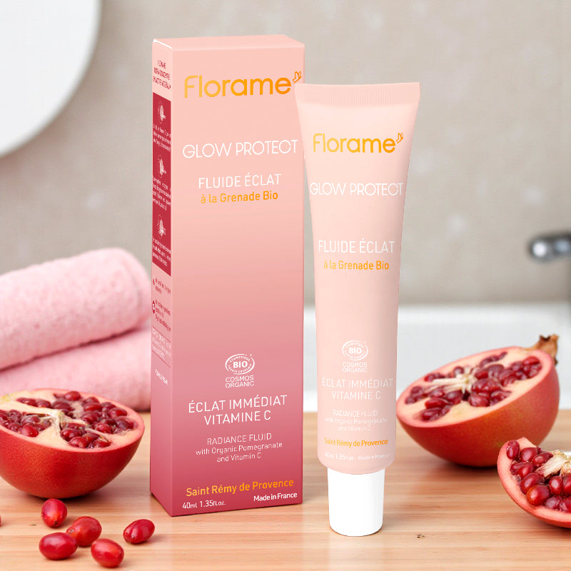Florame - Fluide éclat grenade BIO 40ml