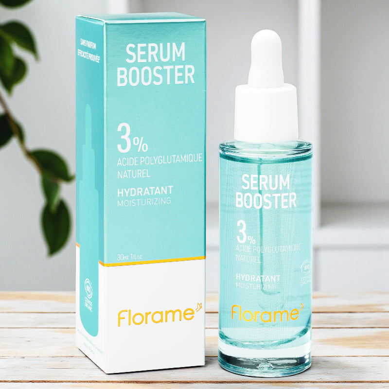 Florame - Feuchtigkeits-Boost-Serum Polyglutaminsäure BIO 30ml