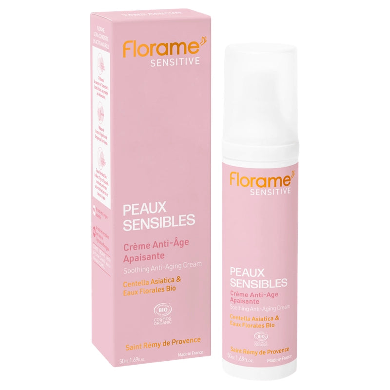 Florame - Beruhigende Anti-Aging-Creme Centella asiatica BIO 50ml