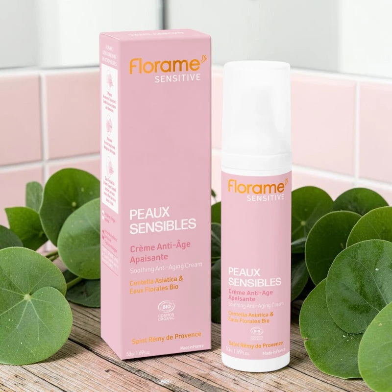 Florame - Beruhigende Anti-Aging-Creme Centella asiatica BIO 50ml