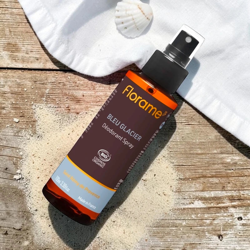Florame - Déodorant spray homme bleu glacier BIO 100ml