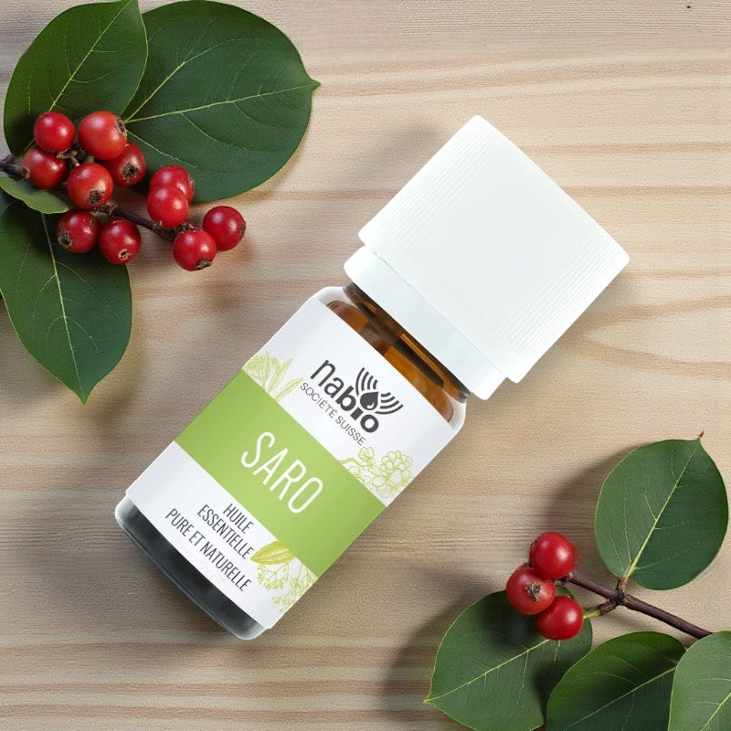 Huile essentielle naturelle Saro