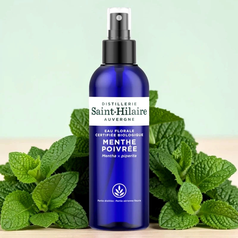 Eau florale de menthe poivrée BIO