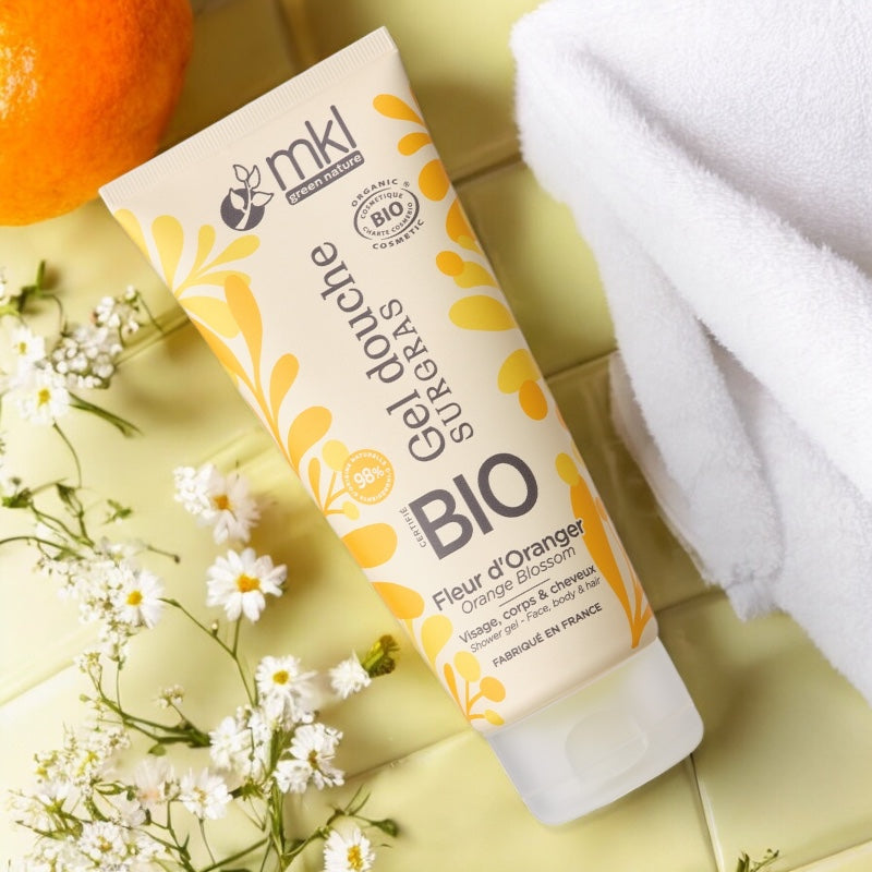 Gel douche BIO fleur d'oranger