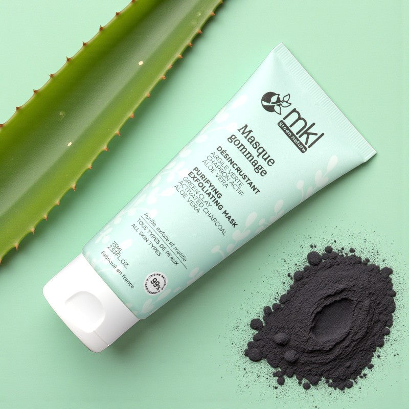 Tiefenreinigende Peeling-Maske grüne Tonerde BIO