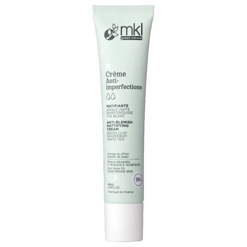 Crème anti-imperfections argile verte BIO