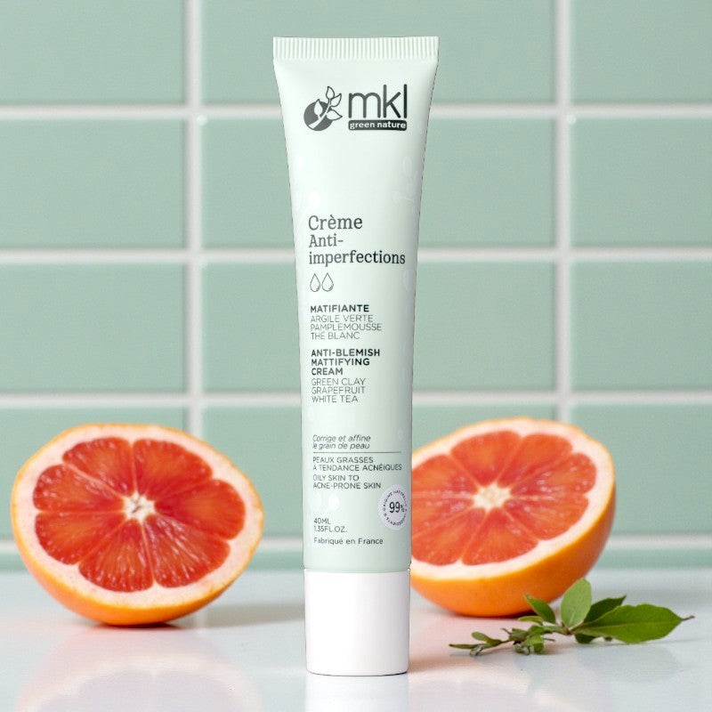 Crème anti-imperfections argile verte BIO