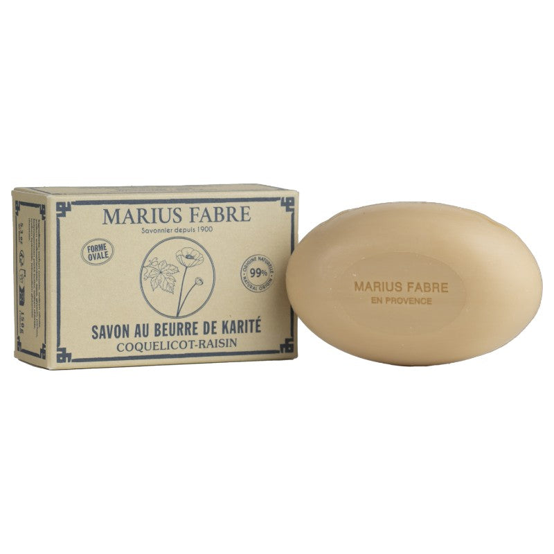 Seife Sheabutter, Mohn & Traube