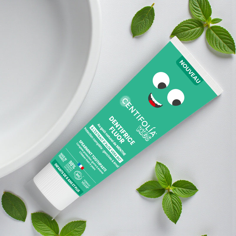 Centifolia - Dentifrice fluor menthe enfants BIO 75ml