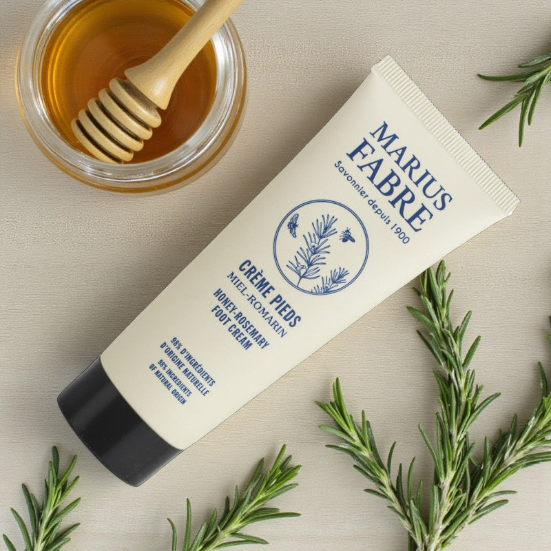 Crème pieds miel & romarin