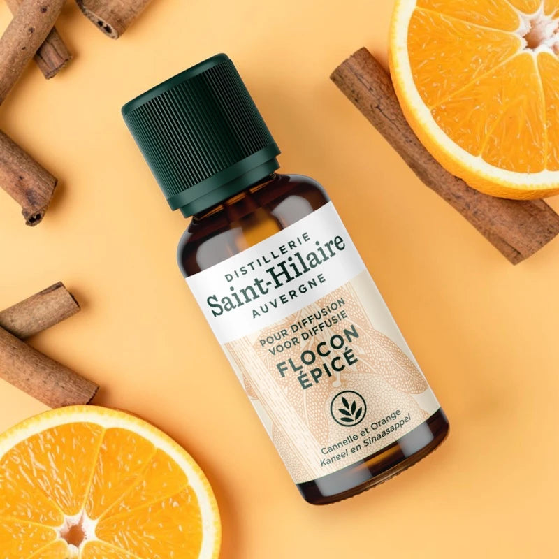 Synergie d'huiles essentielles flocon épicé BIO