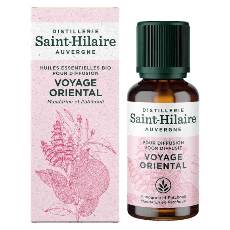 Synergie d'huiles essentielles voyage oriental BIO