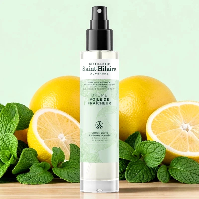 Brume parfumée voile de fraîcheur citron & menthe