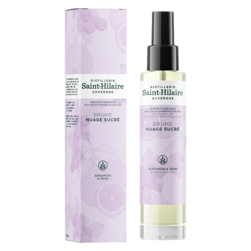Brume parfumée nuage sucré bergamote & cèdre