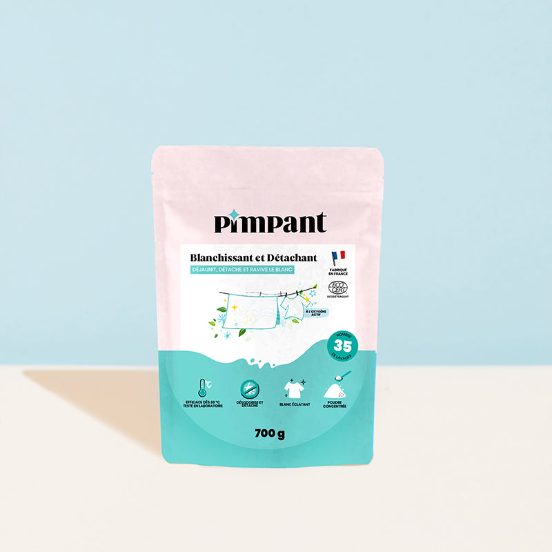 Poudre à linge blanchissant & détachant