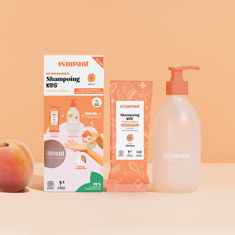 Entdeckungsset Kinder-Shampoo Aprikose