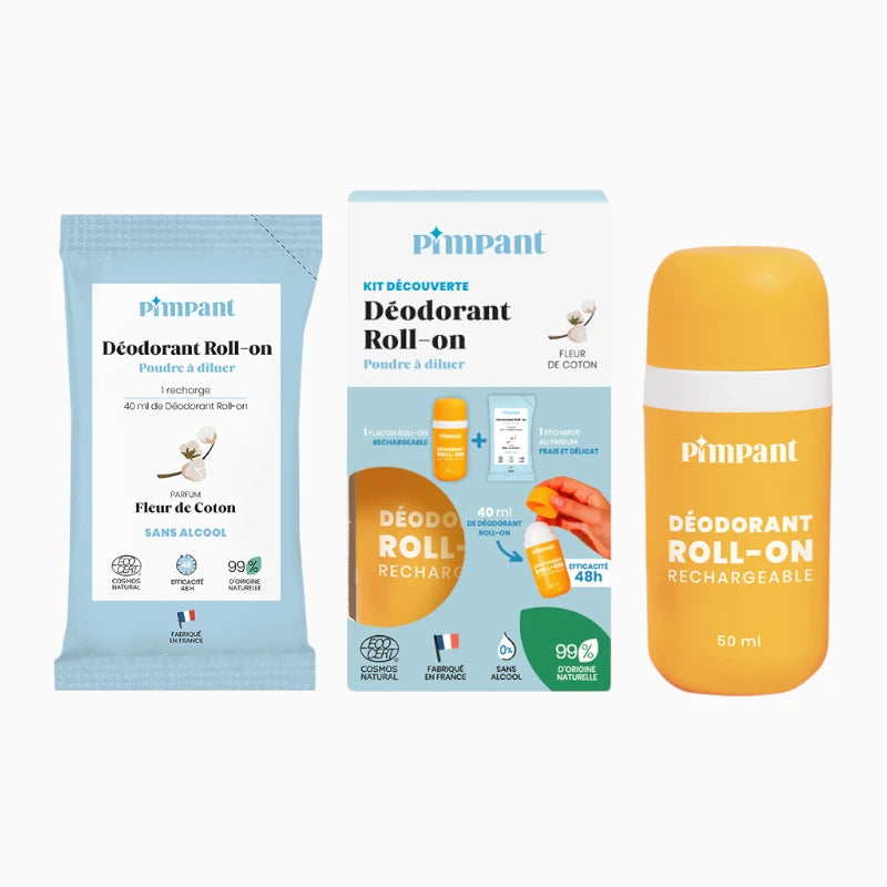 Entdeckungsset Deodorant Baumwollblüte