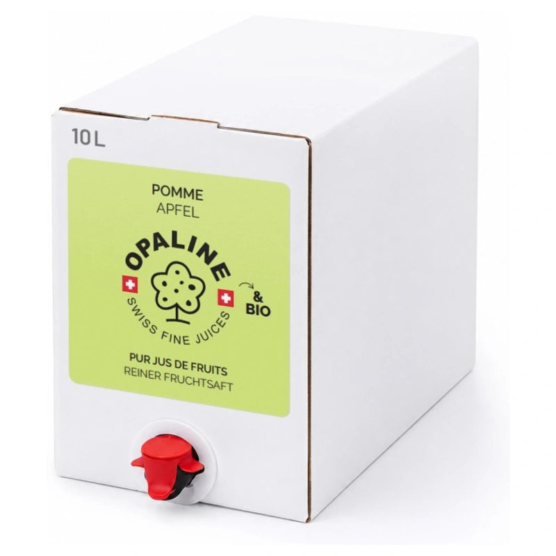 Pur jus de pommes BIO du Valais en bag-in-box