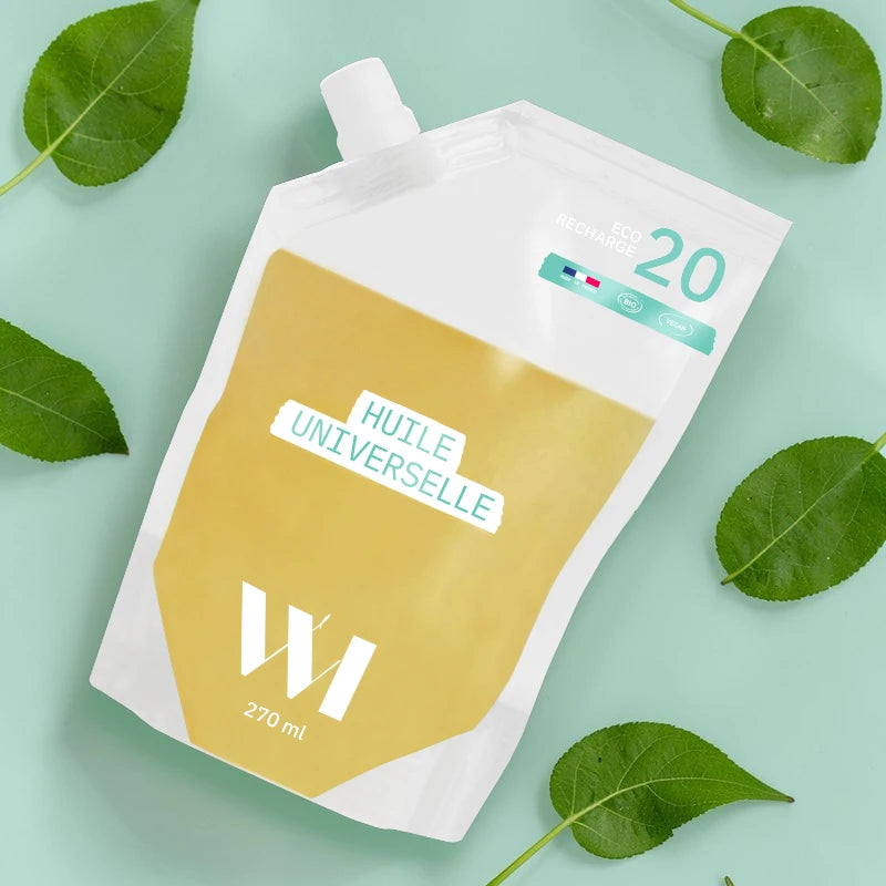 Nachfüllpack Universal-Abschminköl Karde BIO
