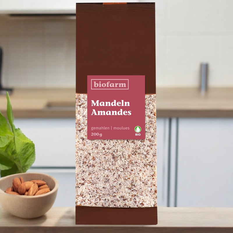 Biofarm - Amandes moulues BIO 200g