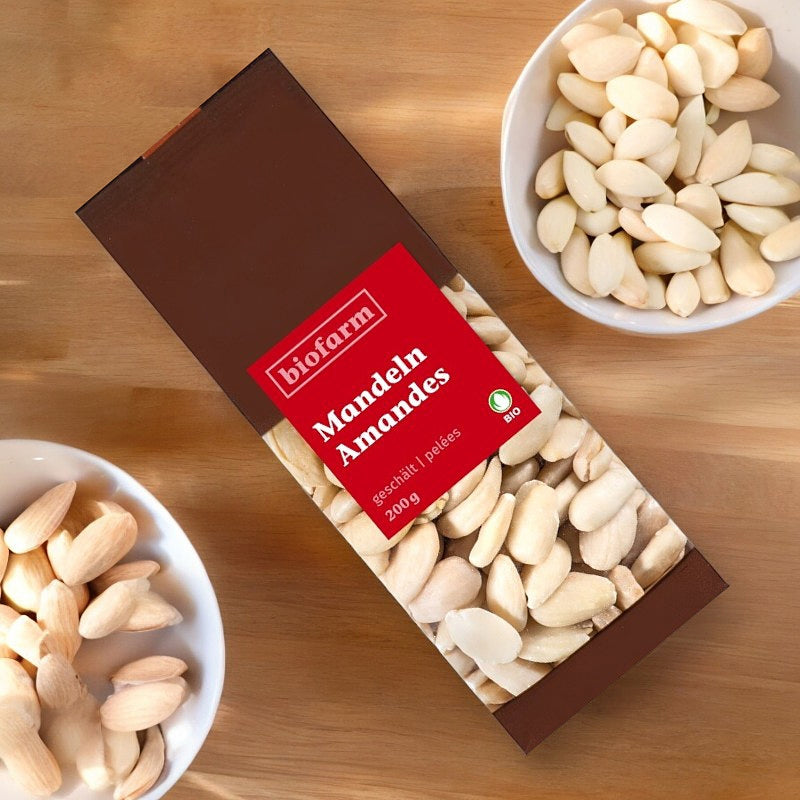 Biofarm - Amandes pelées BIO 200g