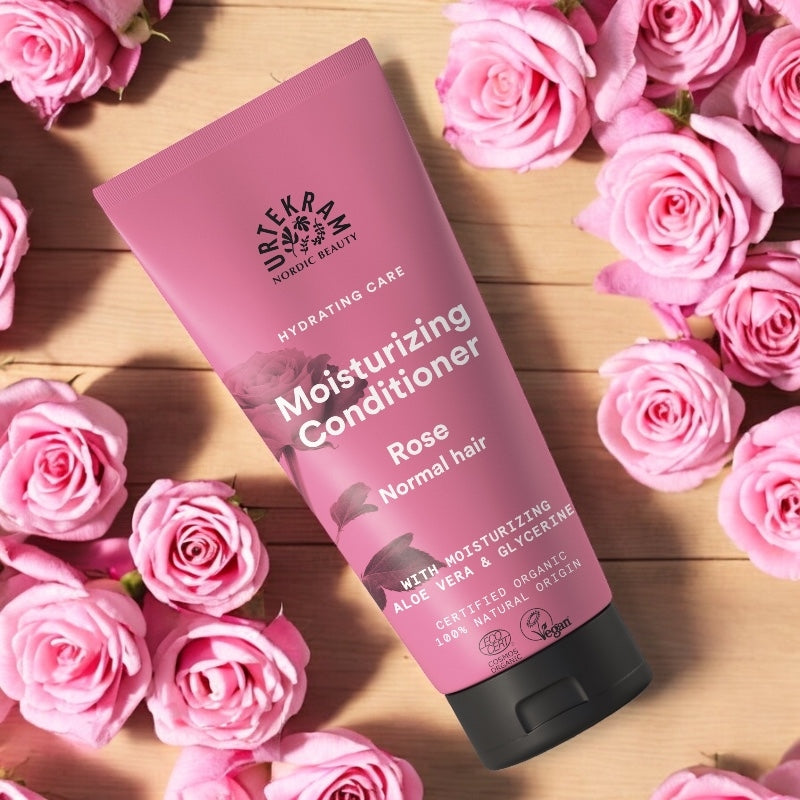 Intensiv-Wohlfühl-Pflegespülung mit Rose BIO