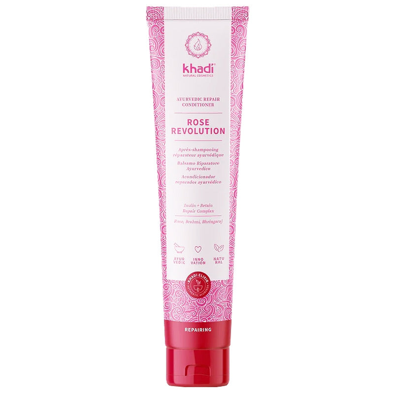 Khadi - Ayurvedische Spülung Reparierend Rose BIO 200ml