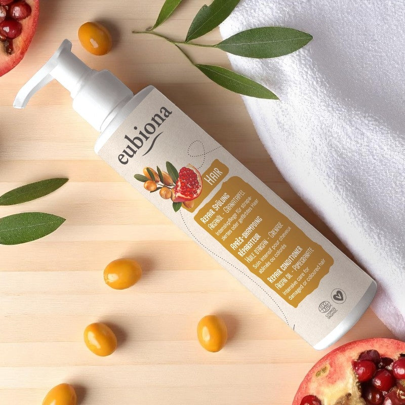 Eubiona - Reparierender Conditioner Argan & Granatapfel BIO 200ml