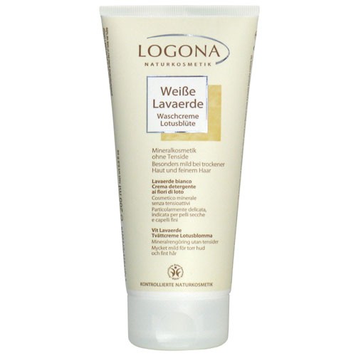 Argile blanche en gel fleur de lotus 200ml - Logona