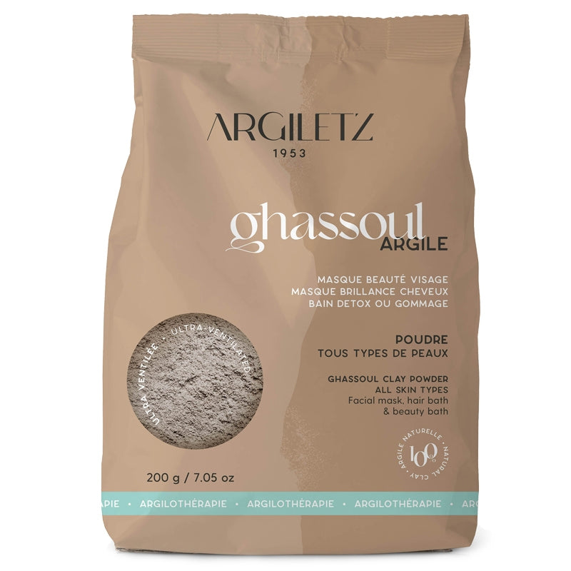 Argiletz - Argile Ghassoul ultra-ventilée 200g