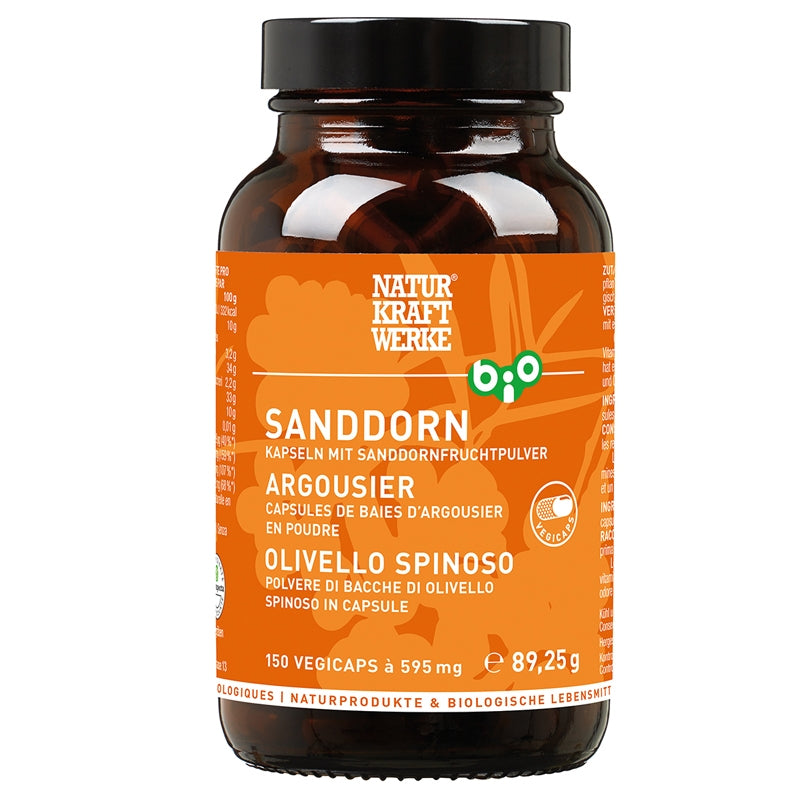 Baies d'argousier BIO 150 capsules