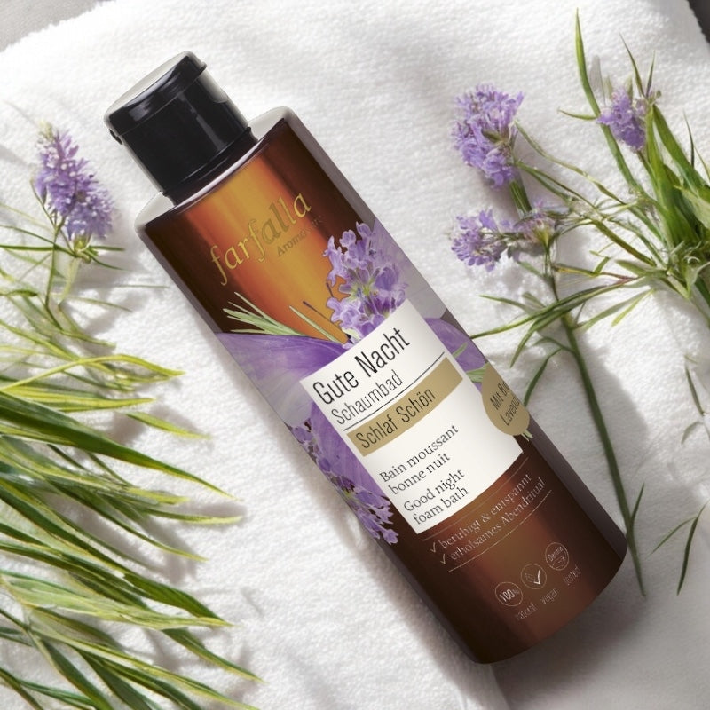 Farfalla - Badeschaum Gute-Nacht Lavendel BIO 200ml