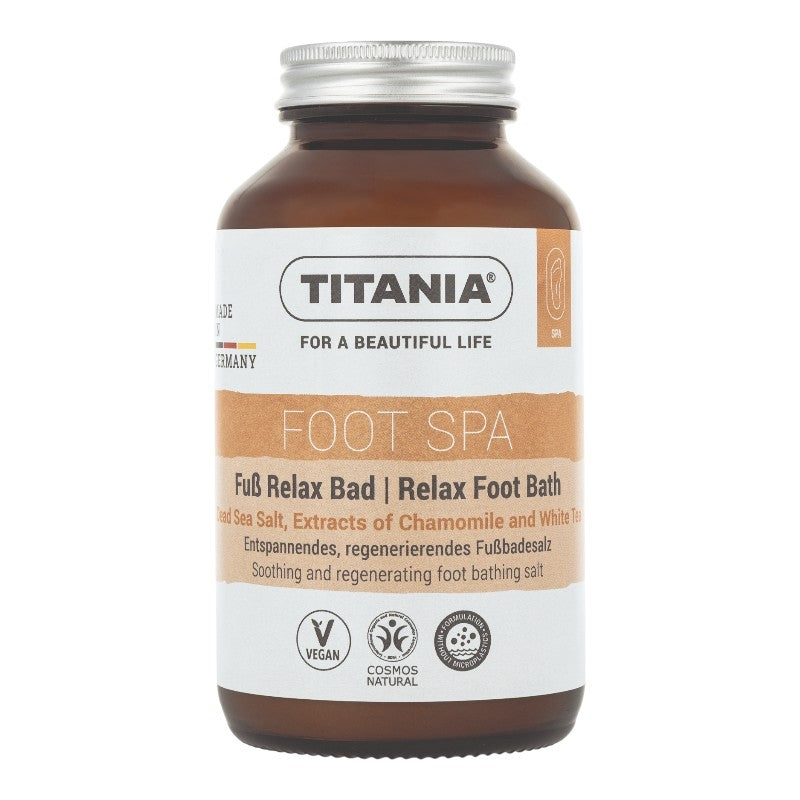 Bain relaxant pieds camomille & thé blanc