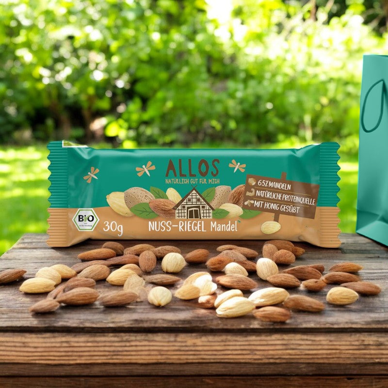 Allos - Barre aux noix & amandes BIO 30g