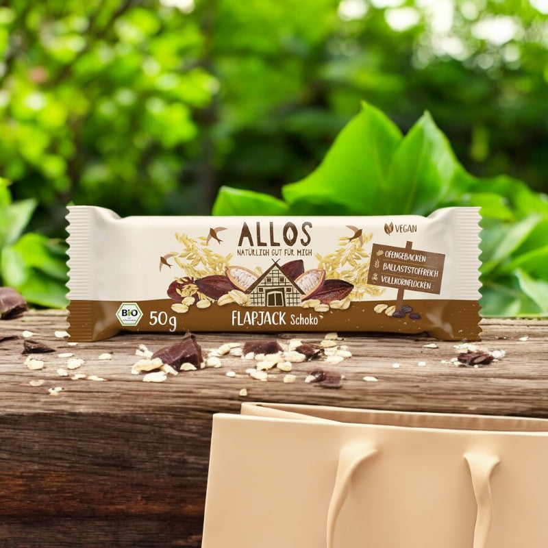 Allos - Barre de müesli chocolat noir BIO 50g
