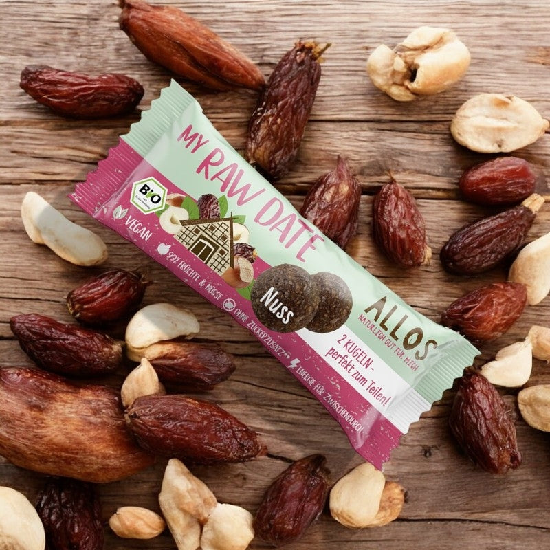 Allos - Dattel-Cashew-Riegel BIO 32g