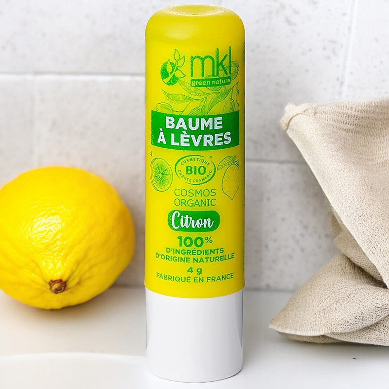 Baume à lèvres BIO citron
