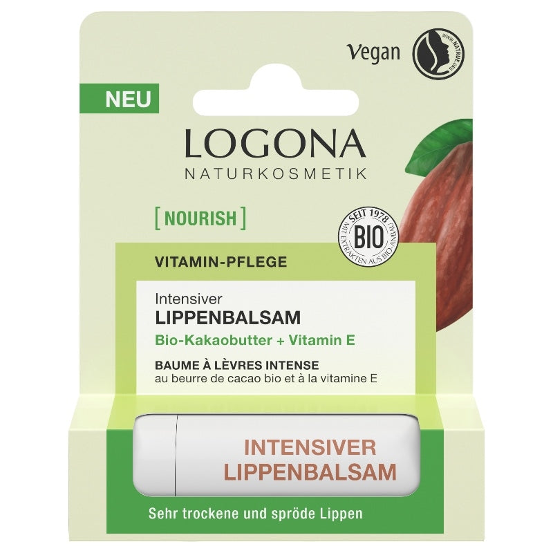 Baume à lèvres intense BIO cacao & vitamine E