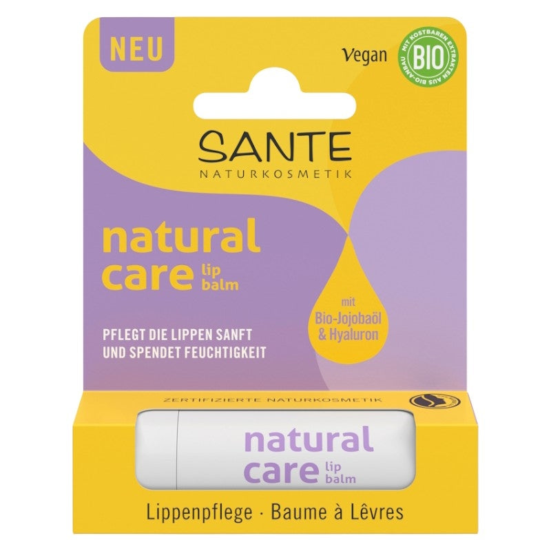 Baume à lèvres natural care BIO jojoba & acide hyaluronique