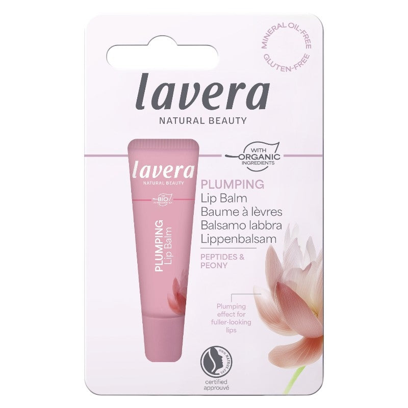 Baume à lèvres repulpant BIO pivoine