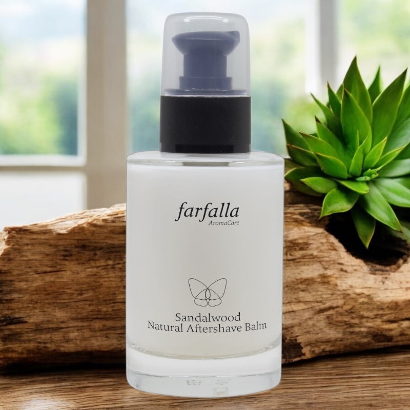 Farfalla - Baume après-rasage homme BIO bois de santal 100ml