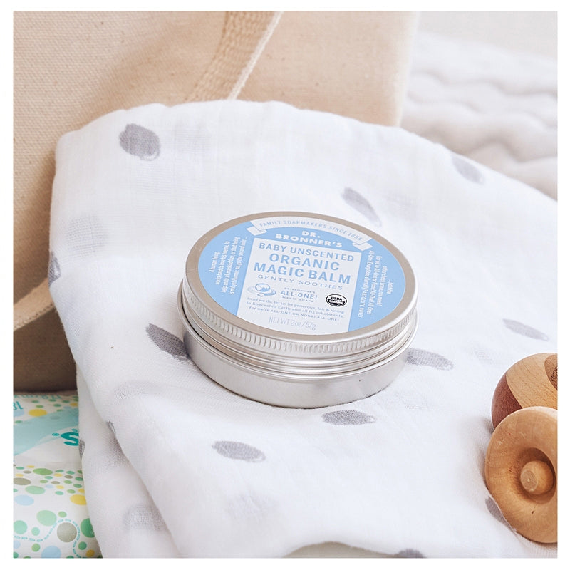 Dr. Bronner's - Baume magique mains, visage & corps BIO sans parfum 60g