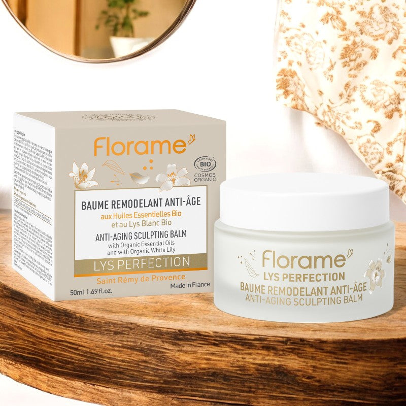 Florame - Baume remodelant anti-âge BIO lys blanc 50ml