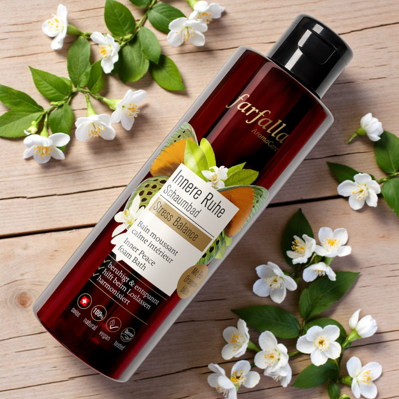Farfalla - Schaumbad Innere Ruhe Orangenblüte BIO 200ml