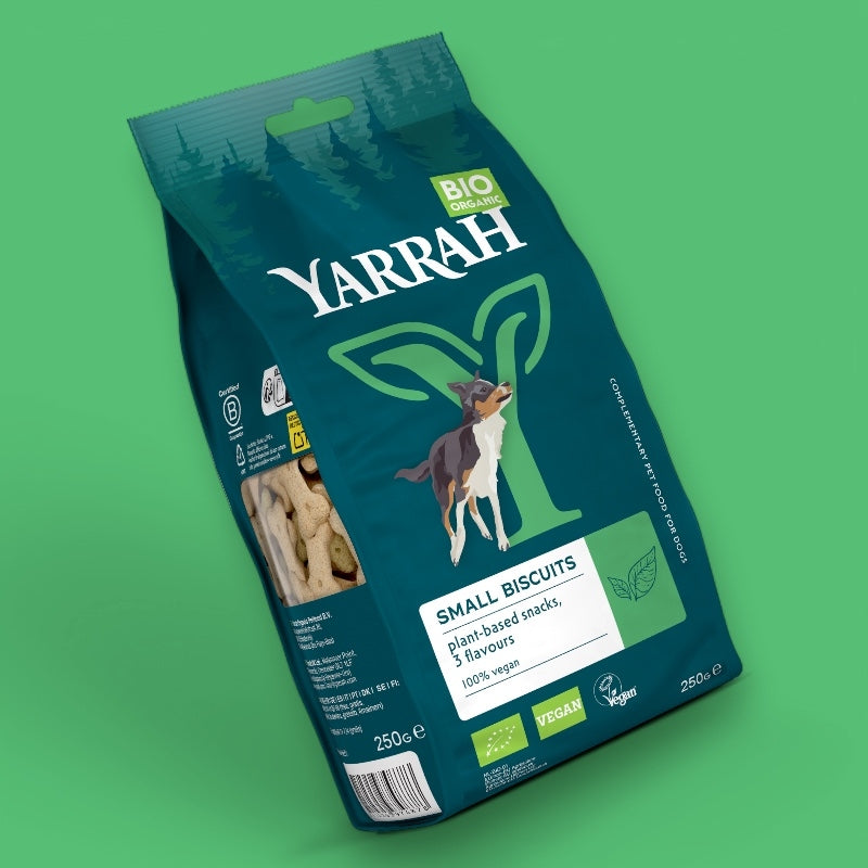 Biscuits végétariens & végétaliens pour petit chien BIO
