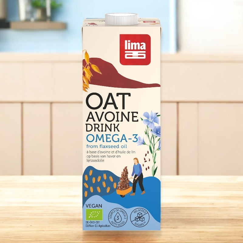 Boisson à l'avoine avec Omega 3 BIO