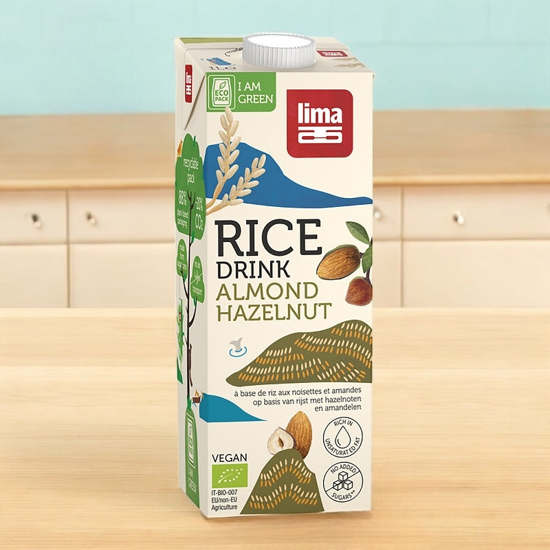 Boisson au riz avec noisettes & amandes BIO